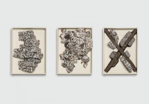 Résident Art 2020 | Reto Steiner, Porcelaine, Pierres fondues © HEAD—Genève, Baptiste Coulon